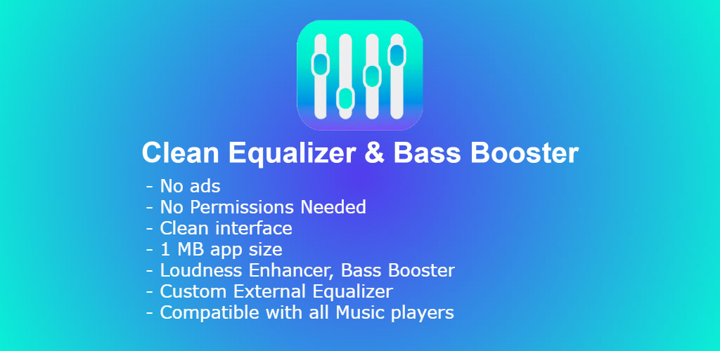 Clean Equalizer & Bass Booster Pro For headphones