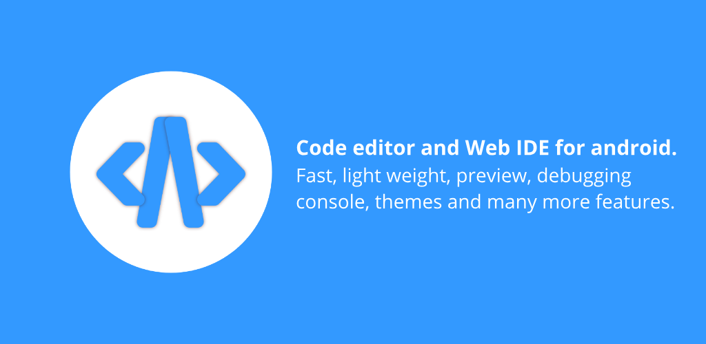 Code editor - Edit JS, HTML, CSS and other files