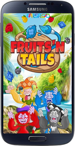 Download Fruits 'n Tails - a new Android fruit throwing game