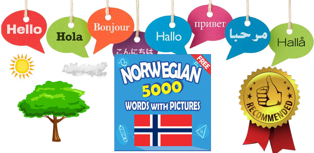 Norwegian 5000 Words with Pictures Pro