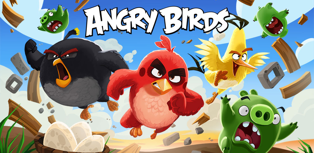 Download Angry Birds - the first version of Angry Birds Android game + mod