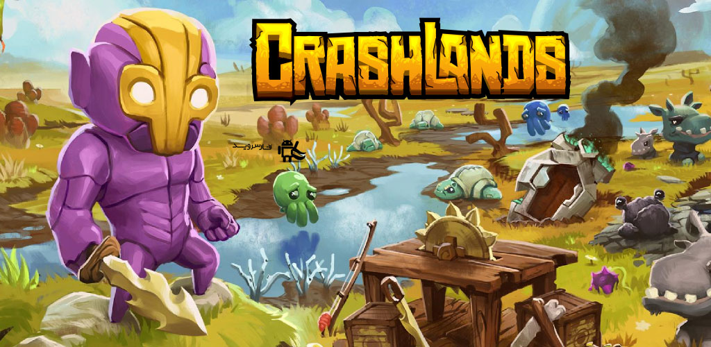 Download Crashlands - the popular role-playing game "Land Crash" Android!