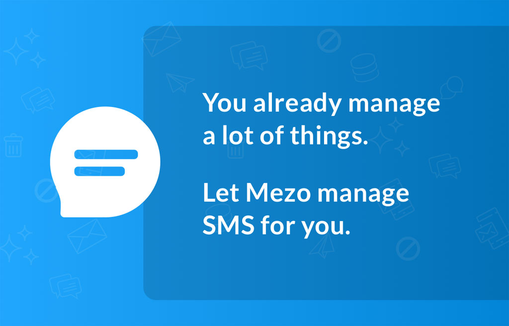 Mezo- Advanced SMS, Organizer, Reminders, Balances