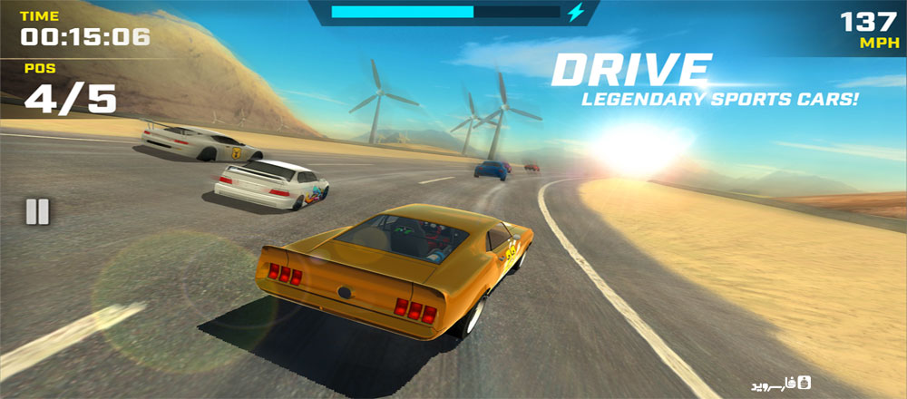 Download Race Max - excellent car racing game for Android + mode + data