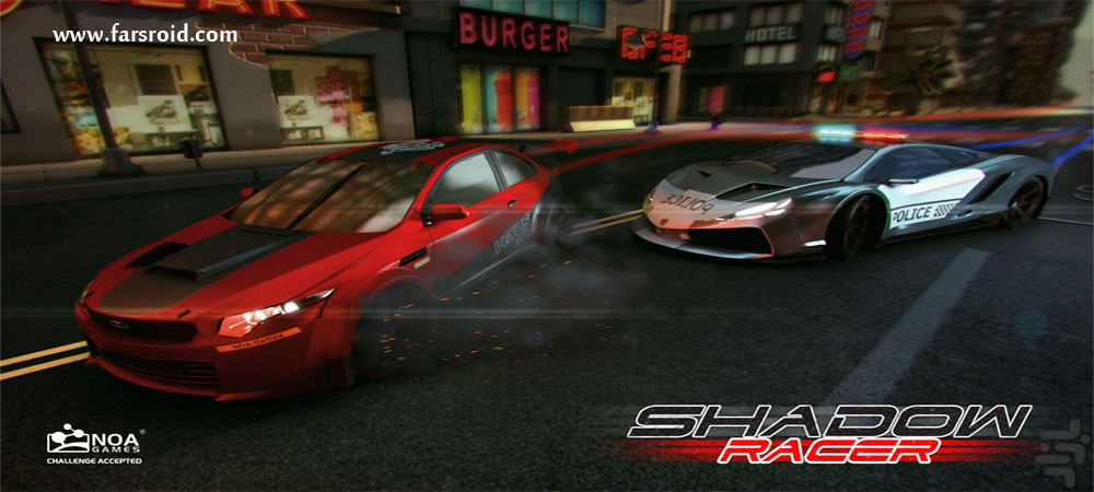 Download Shadow Racer - Iranian car game online Android + trailer