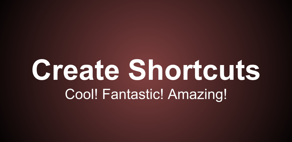 Simple Shortcuts - Create Shortcuts