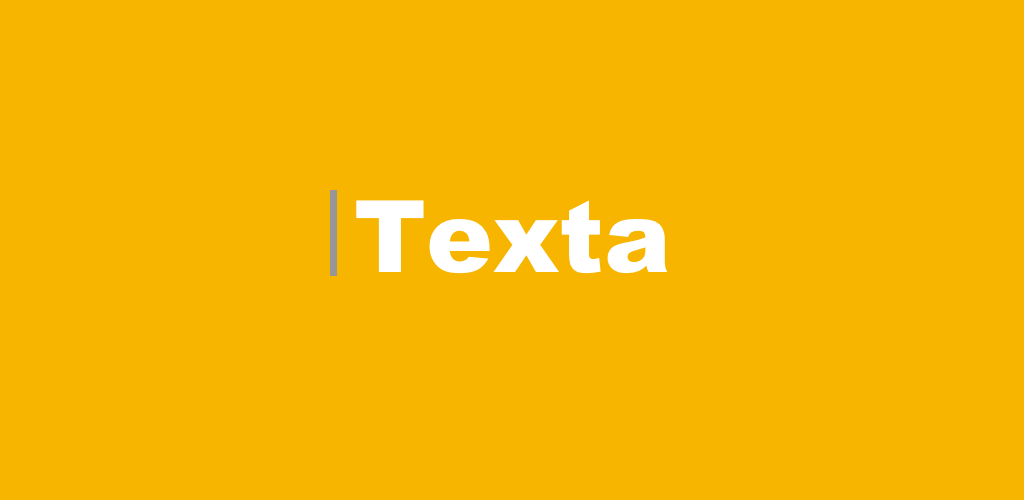 Texta professional photo editing and typing tool