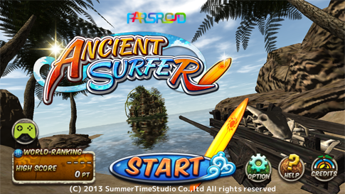 Download Ancient Surfer - surfing game for Android + mod
