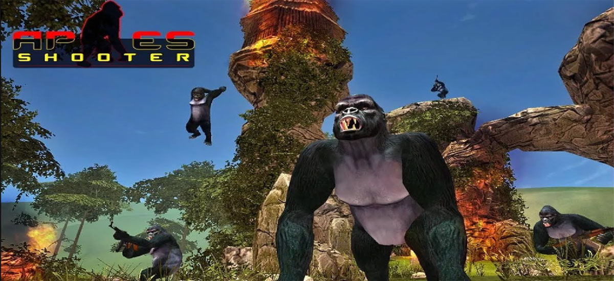 Apes Hunter - Jungle Survival