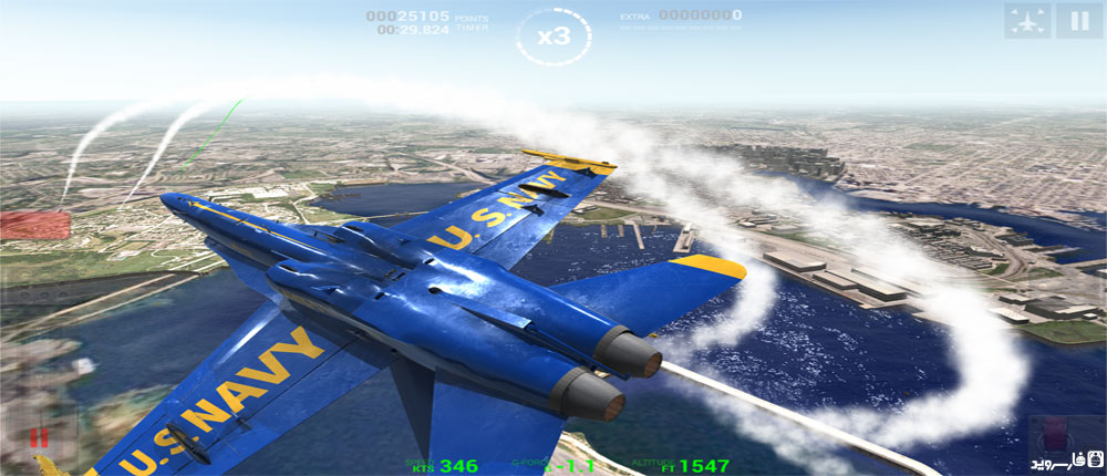 Download Blue Angels - Aerobatic SIM 1.0 - Android flight simulator game + mode + data