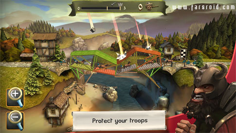 Bridge Constructor Medieval Android - a new Android game