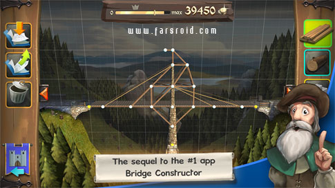 Download Bridge Constructor Medieval 1.0 - Android bridge building game