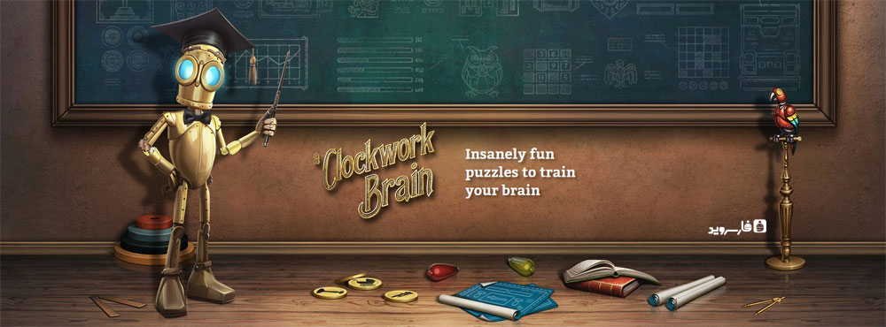 Download Clockwork Brain - wonderful game "mental puzzles" Android + mode + data