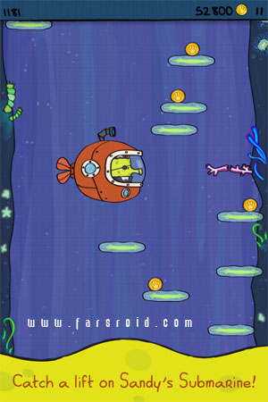 Doodle Jump SpongeBob Android - Android game