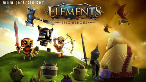 Download Elements: Epic Heroes - graphic game of Android epic heroes