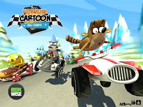 Download FORMULA CARTOON ALL-STARS - Android car cartoon game