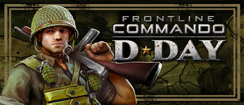 Download FRONTLINE COMMANDO: D-DAY + data gun game for Android