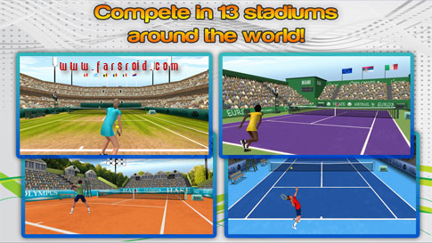 Download First Person Tennis World Tour 1.6 - HD tennis game Android + data