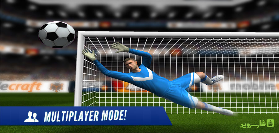 Download Flick Shoot US: Multiplayer 1 - Android free kick sports game + mod