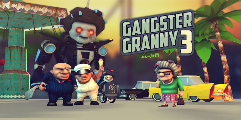 Download Gangster Granny 3 - Gangster Granny 3 grandmother game for Android + data