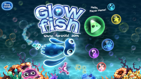 Download Glowfish - a brilliant fish adventure and memorable Android game