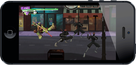 Download Mutant Rumble - Ninja Turtles game for Android + data