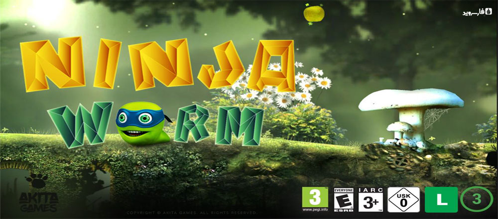 Download Ninja Worm - a wonderful adventure game "Ninja Worm" for Android