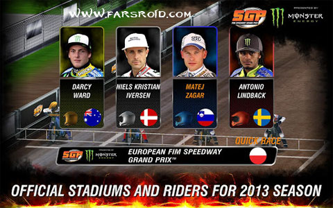 Official Speedway GP 2013 Android game