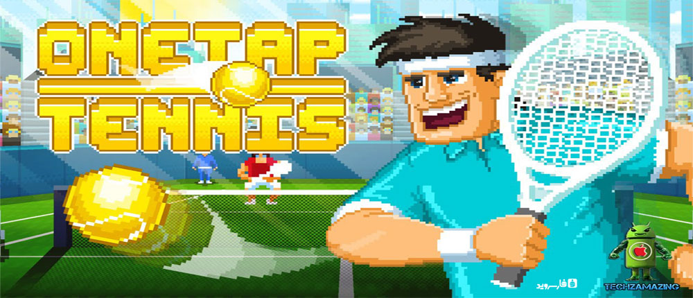 Download One Tap Tennis - the popular 8-nose game "One Touch Tennis" Android + mod