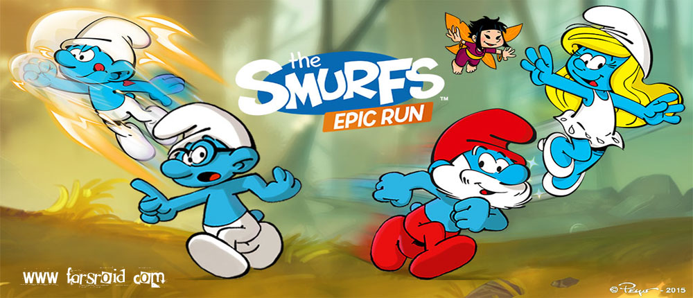 Download Smurfs Epic Run - Super Smurfs running game for Android + Data
