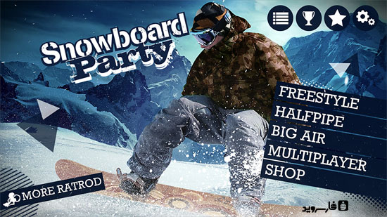 Download Snowboard Party - Snowboard HD Android game + data