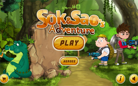 Download Sok and Sao's Adventure + Mod - Android game to kill insects + data