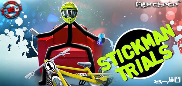 Download Stickman Trials - Android motorcycle game + mod