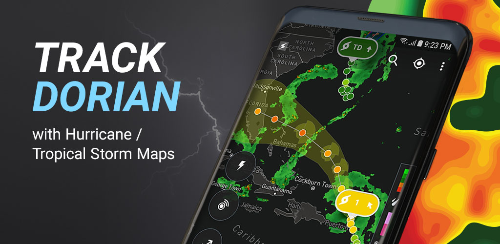 Storm Weather Radar, Live Maps + Tornado Tracker Full