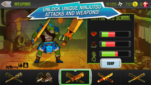 Teenage Mutant Ninja Turtles Android - new free Android game