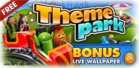 Download Theme Park - EA Games amusement park game for Android + data