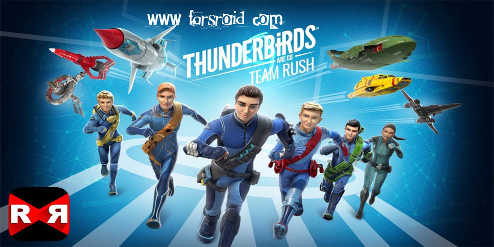Download Thunderbirds Are Go: Team Rush - Fantastic action game "Thunderbirds" Android + mod