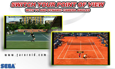 Virtua Tennis Challenge Android - Sega Tennis Challenge Android game