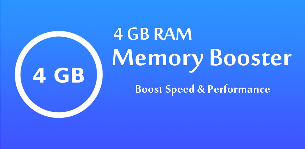 A 4 GB RAM Memory Booster PRO