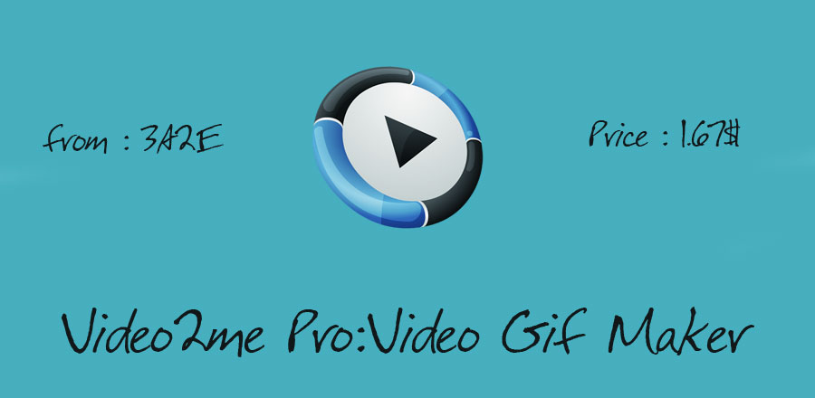Download Video2me Pro - a unique application for making GIF images on Android
