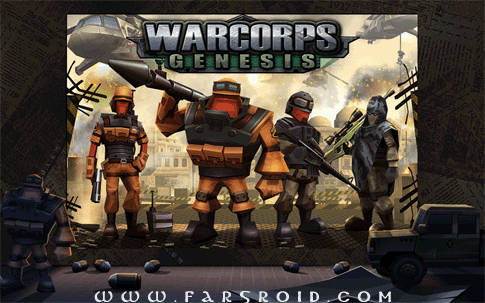 Download WarCom: Genesis - a unique game of Android gun + data