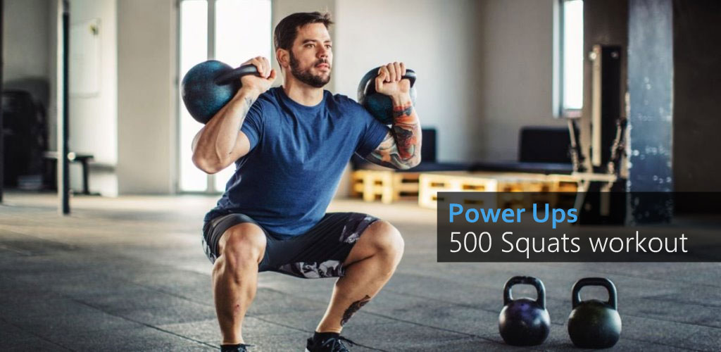 A 500 Squats - Strong Leg Workout Premium