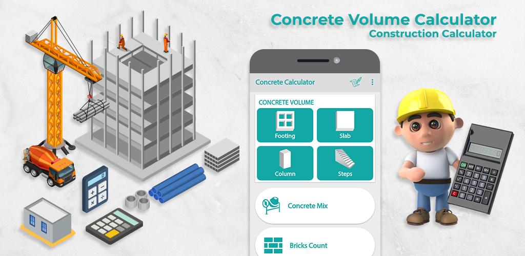 Concrete Volume Calculator–Construction Calculator Full