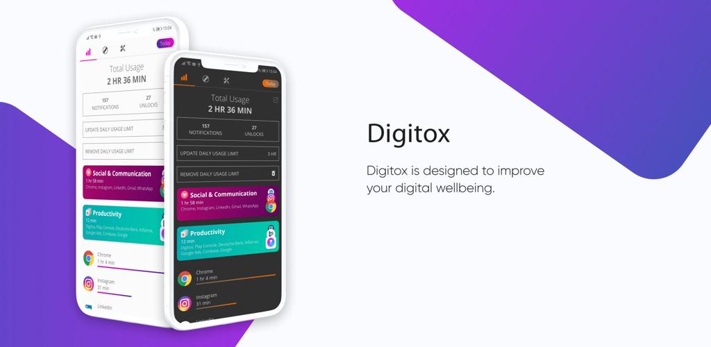 Digitox Digital Wellbeing - Screen Time