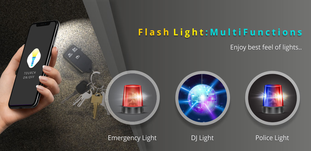 Flash Light Multifunctions Pro