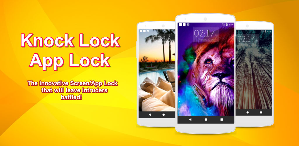 Knock lock screen - Applock Full