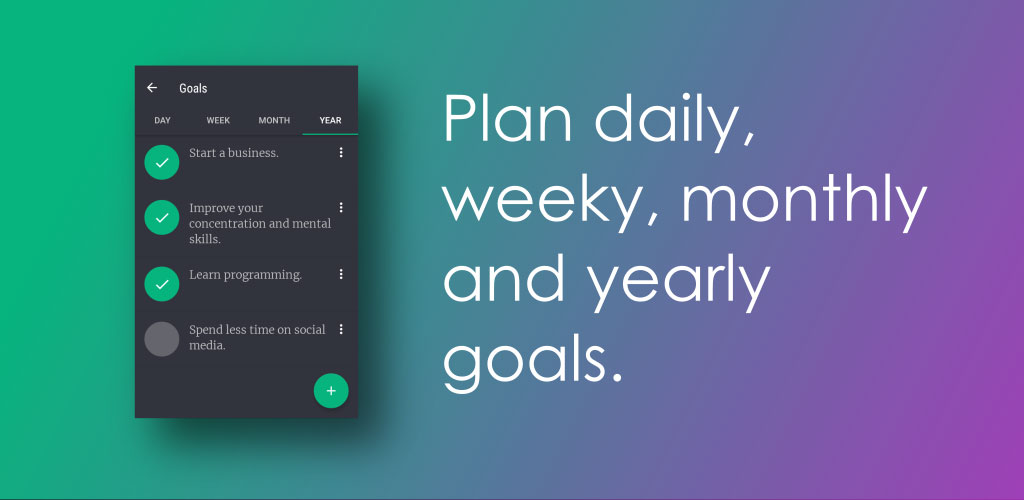 ProGo App - Productive goals