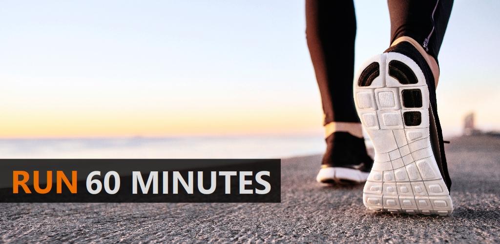 Run 60 minutes - Training Coach to 5K Premium