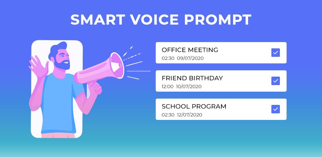 Smart Voice Prompt Reminders