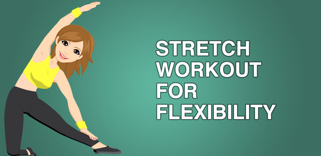 Stretching exercise. Flexibility training for body Premium